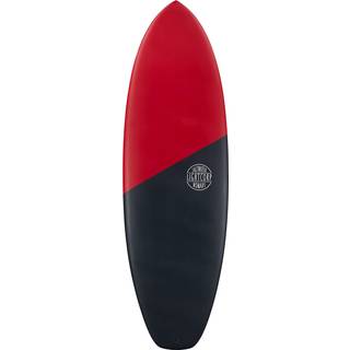 Light Hybrid - Epoxy - Future Surfboard - 6'2 - black/red