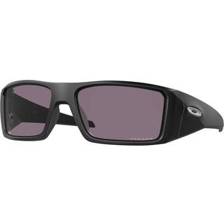 Oakley Mand OO9231 HELIOSTAT 923101 Solbriller O_matter Sort Grå Firkantet Normal Prizm