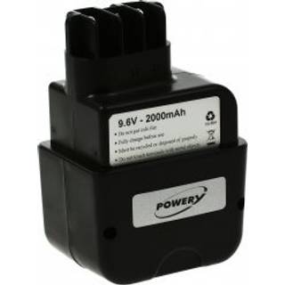 Batteri til Værktøj Metabo 6.31721 (9,6V 2000mAh NiMH)