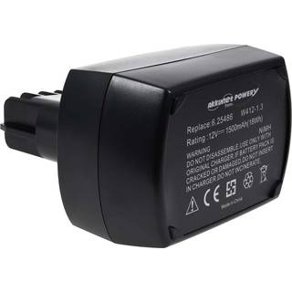 Batteri til Værktøj Metabo 6.25474 (12V 1500mAh NiMH)
