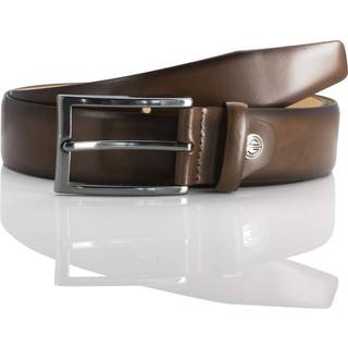 Lindenmann Herren Gürtel braun Glattleder