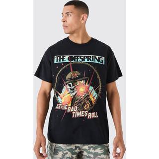 Mens Black The Offspring Band License T-shirt