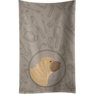 Caroline's Treasures CK2209KTWL Shar Pei i køkkenet køkkenhåndklæde