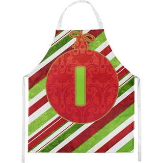 """" Caroline's Treasures CJ1039-ICRON JULRYRNAMENS FERIE Indledende brev i forklæde stor multicolor """"