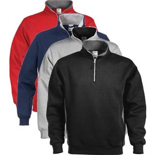 Fristads 1705 DF Sweater sort Sort