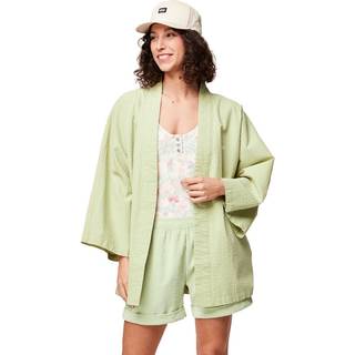 Picture Women's Marple Kimono Jacket Bluse Damer størrelse S farve grøn