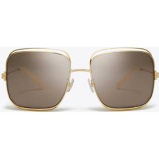 Tory Burch TY6107 33437N 57 Solbriller Kvinder Guld - Shiny Gold - 57mm