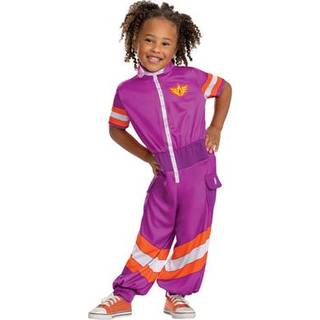 Forkl?d Violet kostume til sm?b?rn officielle Firebuds kostume outfit og tilbeh?rsst?rrelse (4-6x)