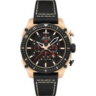 AVI-8 AV-4100-06 Herrenuhr Hawker Hunter Dual Time Chronograph 43mm 5ATM