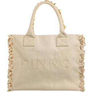 Pinko Beach Håndtaske beige