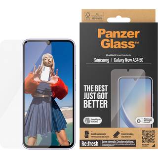 Samsung Galaxy A35 PanzerGlass Ultra-Wide Fit Skærmbeskyttelse - 9H