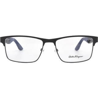 Ferragamo Mand SF2216 002 Optiske stel Metal Sort Firkantet