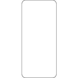 Oppo A79 (5G) Skærmbeskyttelse - Case Friendly - Gennemsigtig m. Sort Kant