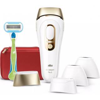 Braun IPL Silk·expert Pro 5 PL5382 (hvid/guld)