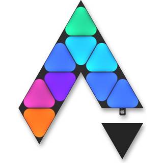 Nanoleaf Shapes Black Mini Triangles Expansion Pack - 10-Pack