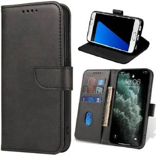 Flip cover med stativ til Xiaomi Redmi 13C 4G / 13C 5G - Sort