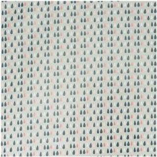Druckstoff Tropfen grau 140cm beschichtet - Grau