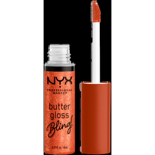 NYX Professional Makeup Butter Gloss Bling Læbeglans glitrende Skygge 06 Shimmer Down 8 ml - 8 ml