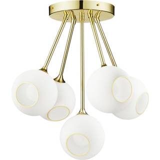 Design By Us Ballroom Molecule White Snow Guld