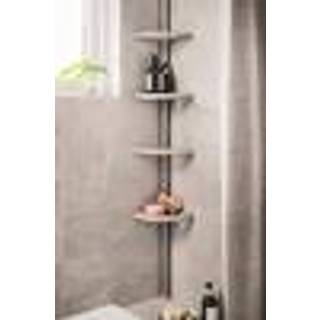 LIS hjørnehylde - Sølvfarvet