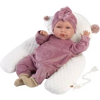 Llorens dukke med rosa dragt 42 cm