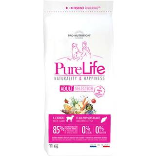 Purelife Adult Selection Lam/Fisk - Kornfrit hundefoder - 11 kg