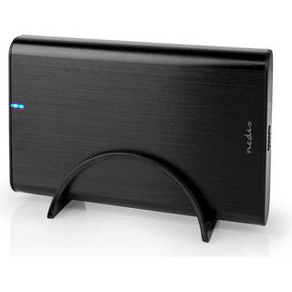 Nedis Harddisk Kabinet | 3.5 " | USB 3.1 Gen1 | USB Type-A / USB Type-C™ | Notebook / PC | Aluminium