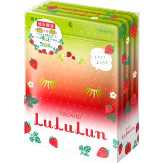 LuLuLun Premium Sheet Mask Tochigi Strawberry 35 stk