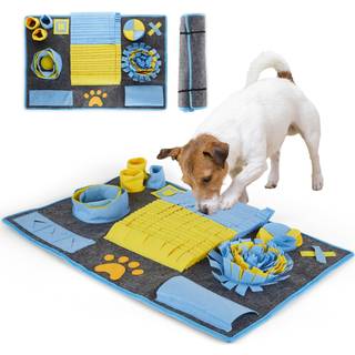 Hertzko XL Snufflemtte til hunde Snufflemtte til lille og stor hund - Stimuleringslegetj til kledyr - Ekstra store fodermtter Aktivitetsmtt