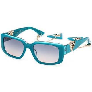 Guess GU7891 87W 53 Solbriller Kvinder Blue - Shiny Turquoise - 53mm