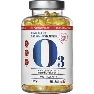 Omega3 Forte 70% 1000 mg 132 kapsler