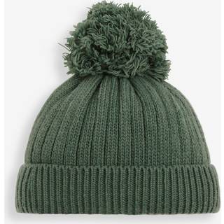 Jojo Maman Bébé JoJo Maman Bébé Khaki Green Cosy Rib Hat