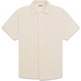 Woodbird - Beige - WBBanks Plisse Shirt - X-Small