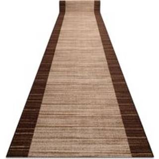 Gummibelægning 100 cm STREIFEN brun 100x150 cm