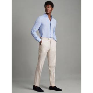 Reiss Kin Slim Fit Hør Bukser28