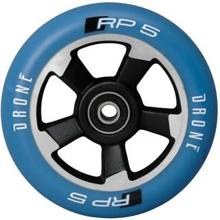 Drone RP5 Hjul Til Løbehjul (110mm - Black/Pastel Blue)