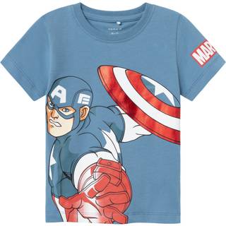 Name It Provincial Blue Marvel Top - Str. 7-8y 122/128cm