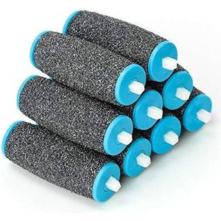 Canvalite 9 stk Scholl Velvet Smooth Pedi erstatningsrullehoveder til pedicure, ekstra grov til fjernelse af hård hud