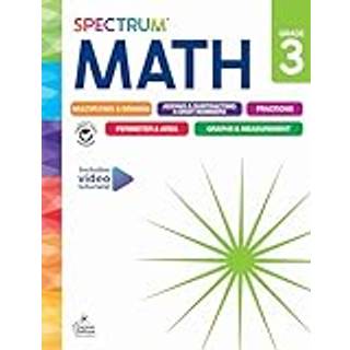 Spectrum Math Workbook Grade 3