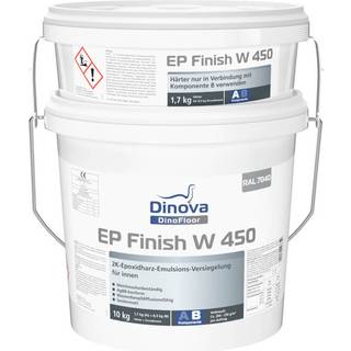 DinoFloor EP Finish W 450 10 kg sæt - Epoxy gulvmaling