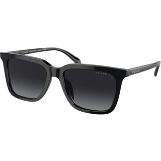 Coach HC8385U CL910 Polarized 5002T3 54 Solbriller Mænd Black - Black - 54mm