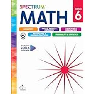Spectrum Math Workbook Grade 6