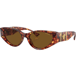 Versace VE4454 Polarized 543783 55 Solbriller Kvinder Tortoiseshell - Tortoise - 55mm