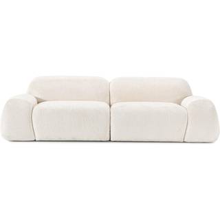 Modulsofa Wolke i teddy-bouclé (3-personers)