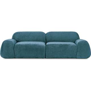 Modulsofa Wolke i teddy-bouclé (3-personers)
