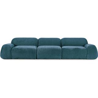 Modulær Teddy Bouclé sofa Wolke (4-personers)