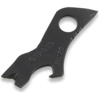 Gerber Gear Shard Keychain - Mutlitool Keychain med flaskeåbner skruetrækker og wire stripper - EDC gear og udstyr - sort