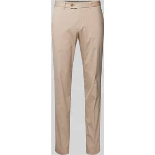 HILTL Herren Hose beige Slim Fit