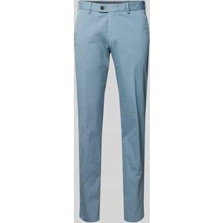HILTL Herren Hose blau Slim Fit