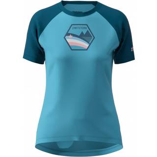 Zimtstern Women's Bowz Tee Funktionsshirt Damer størrelse S farve blå/turkis